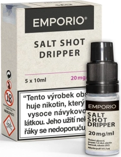 Booster Emporio Salt Shot Dripper 5x10ml 20mg 5PACK 