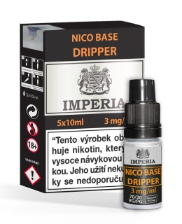 Nico Base Dripper (70VG/30PG) 5x10 ml - 3mg