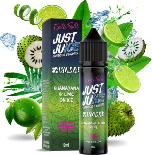 Příchuť Just Juice Shake and Vape 10ml Guanabana & Lime On Ice
