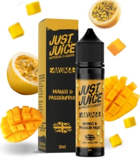 Příchuť Just Juice Shake and Vape 10ml Mango and Passion Fruit