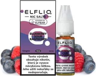 Liquid ELFLIQ Nic SALT Blueberry Sour Raspberry 10ml 