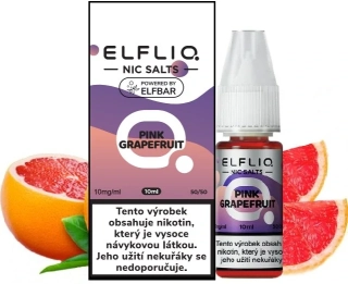 Liquid ELFLIQ Nic SALT Pink Grapefruit 10ml 