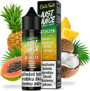 Příchuť Just Juice Shake and Vape 10ml Pineapple, Papaya & Coconut