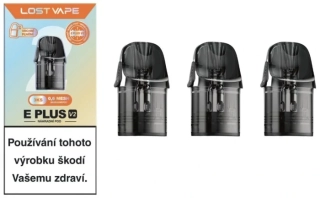 Lost Vape E Plus V2 cartridge 0,6ohm 2ml 3Pack 