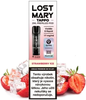 LOST MARY TAPPO Pods cartridge 1Pack Strawberry Ice 17mg 