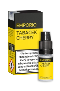 Liquid EMPORIO Tabáček - Cherry 10ml