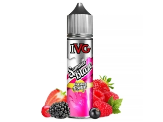 Příchuť IVG Shake and Vape Summer Blaze (Bobulovitá směs s citronem) - 18ml