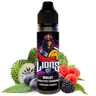 Lions Juice - S&V - Viollet (Lesní ovoce s Graviolou) - 10ml