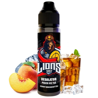 Lions Juice - S&V - Desolator (Ledový broskvový čaj) - 10ml