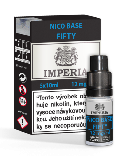 Nico Base Fifty (50VG/50PG) 5x10 ml - 12 mg