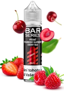 Příchuť Bar Series S&V 10ml Strawberry Raspberry Cherry (Jahoda, malina a třešeň)