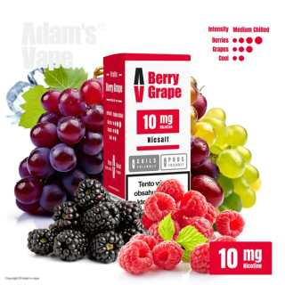 Liquid Adam´s Vape SALT Berry Grape 10ml