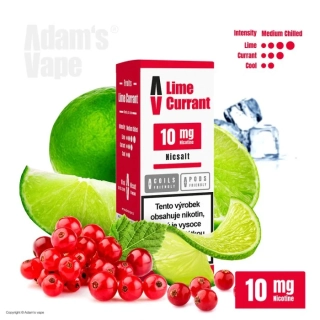 Liquid Adam´s Vape SALT Lime Currant 10ml