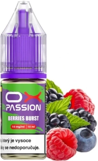 Liquid OXVA OX PASSION Salts Berries Burst 10ml