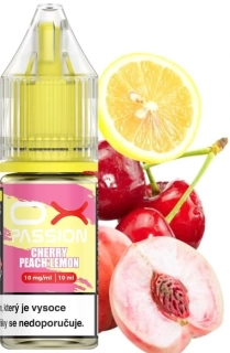 Liquid OXVA OX PASSION Salts Cherry Peach Lemon 10ml