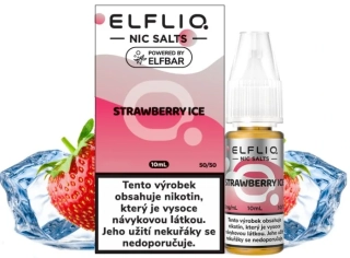 Liquid ELFLIQ Nic SALT Strawberry Ice 10ml 