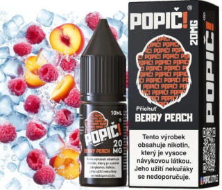 Liquid POPIČ! Salt Berry Peach 10ml-20mg