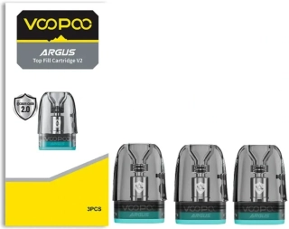 VOOPOO ARGUS Top Fill cartridge V2 0,4ohm 2ml 3Pack 