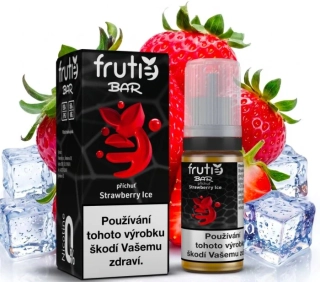 Liquid Frutie BAR Juice - Chladivá jahoda (Strawberry Ice) 10ml