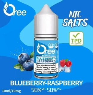 Liquid Oree SALT Blueberry Raspberry - Borůvka a Malina 10ml