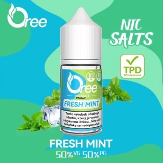Liquid Oree SALT Fresh Mint - Čerstvá máta 10ml