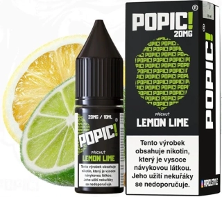 Liquid POPIC! Salt Lemon Lime 10ml-20mg 