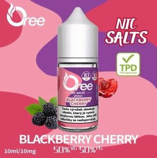Liquid Oree SALT Blackberry Cherry - Ostružina Třešeň 10ml