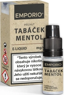 E-Liquid Emporio - Tabáček Mentol 10 ml  