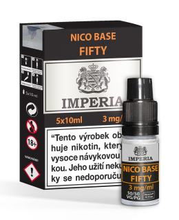 Nico Base Fifty (50VG/50PG) 5x10 ml - 3 mg