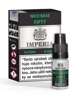 Nico Base Fifty (50VG/50PG) 5x10 ml - 6 mg